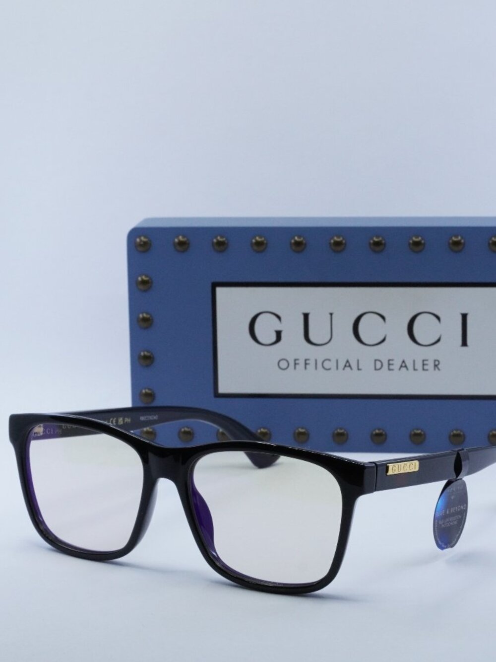 Gucci GG0746S 005 Square Sunglasses - Black / Photochromic